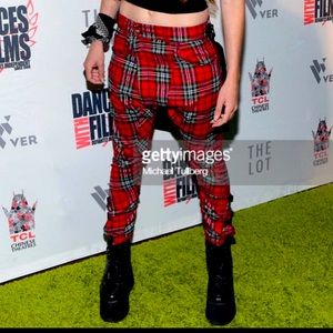 Dollskill Unique Buckle and Flap Pants